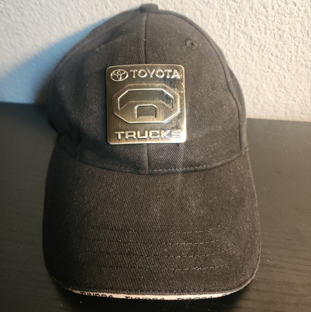 Chrome Toyota Trucks Hat Tundra Baseball Hat Cap Strap Back (2S)